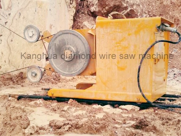 Kanghua diamond wire saw machine in Russia