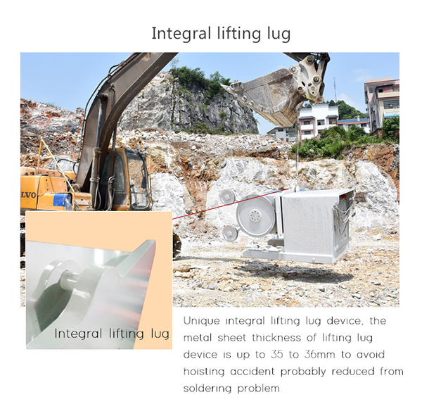 integral lifting lug