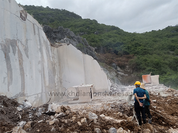 Kanghua marble quarrying techniques