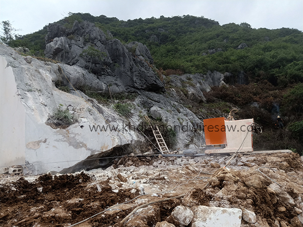 Kanghua marble quarrying techniques